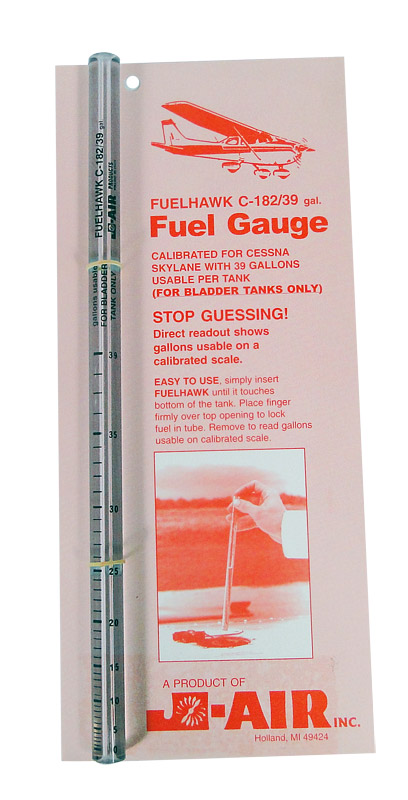 Fuelhawk C-182 39Gallon Fuel Gauge