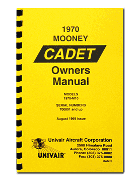 Mooney M-10 Manuals