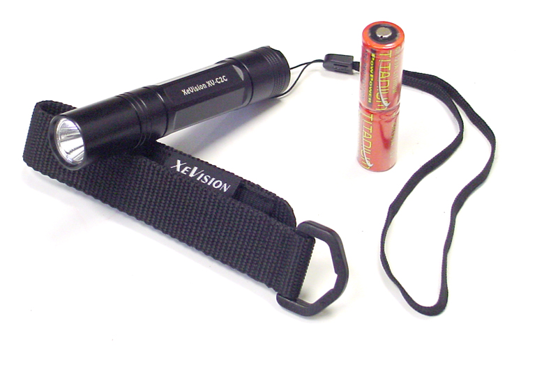 Xevision Personal LED Flashlight XvC2C Aircraft Spruce