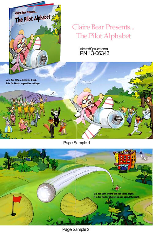 The Pilot Alphabet Children's Book | Aircraft Spruce