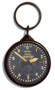 Vintage Round Keychain Altimet