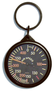 Vintage Round Keychain Airspee
