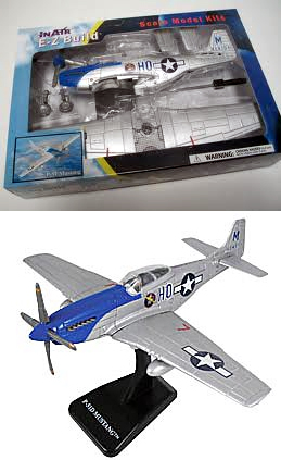 E-Z Build Model Aircraft - P-51D Mustang