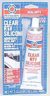 Clear RTV Silicone Sealant Gasket