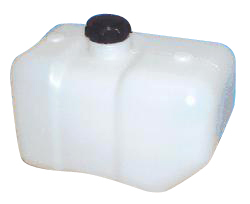 2-1/2 Gallon Oil Injection / Water Overflow Reservoir With Cap