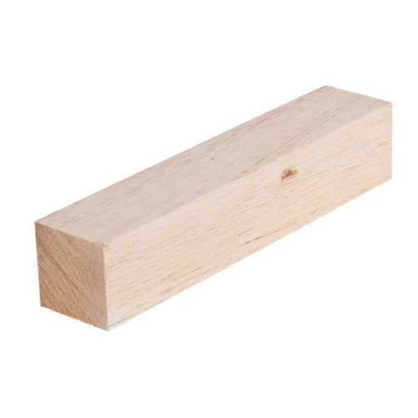 Balsa Wood 2 Inch X 2 Inch X 36 Inch