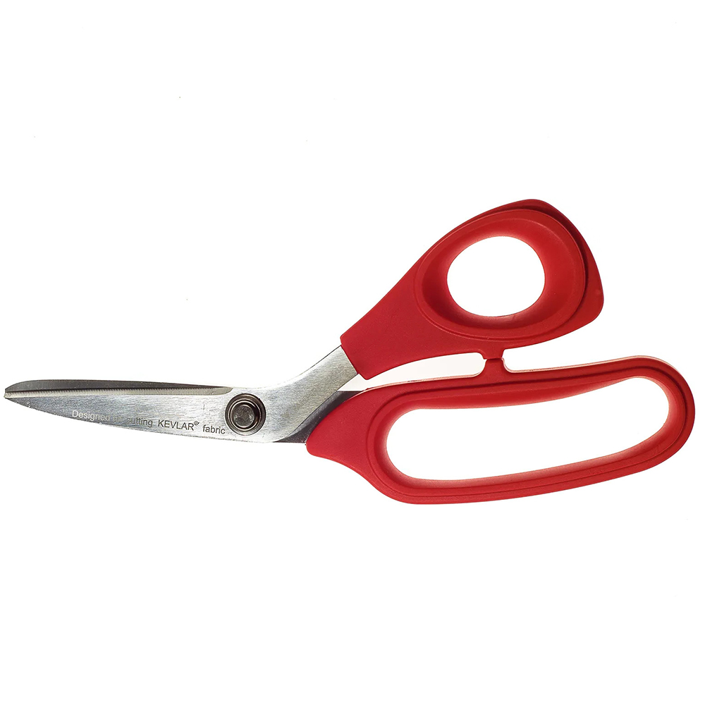 Heavy duty scissors for cutting Kevlar and Carbon