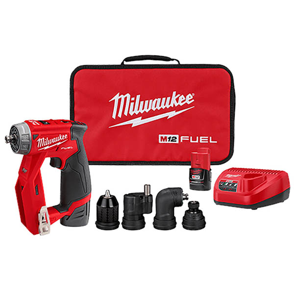 Milwaukee M12 Fuel Installation Drill/Driver Kit 25025-22 
