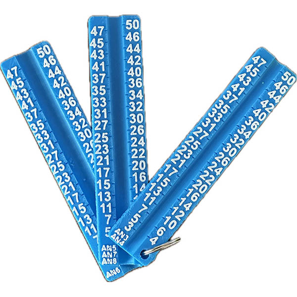 Mountain Ride AN Bolt Length Gauge Set