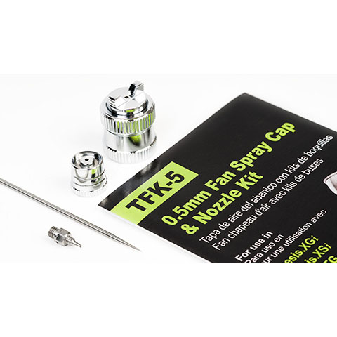Grex 0.5MM Fan Spray Cap & Nozzle Kit