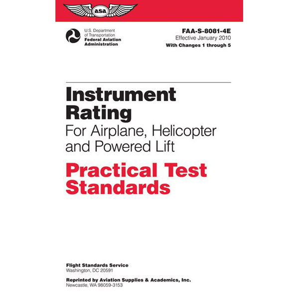 ASA Instrument Pilot PTS