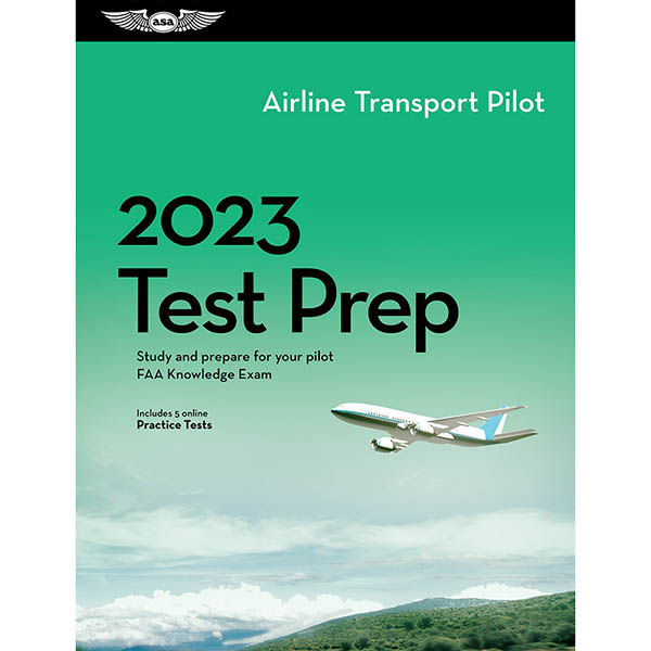 ASA Prep 2023 Airline Transport Pilot Aircraft Spruce