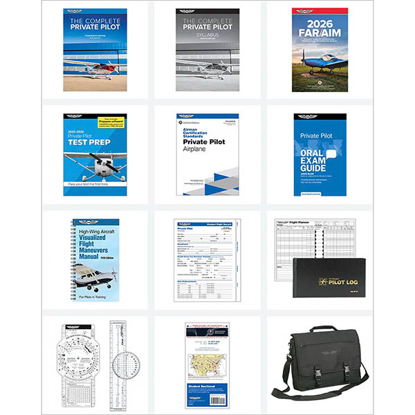 ASA Complete Private Pilot Kit - Part 61 - 2026 | Aircraft Spruce