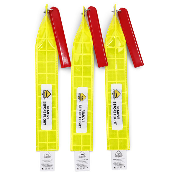 Static Wick Covers (Square Style) By Plane Sights Aircraft Spruce