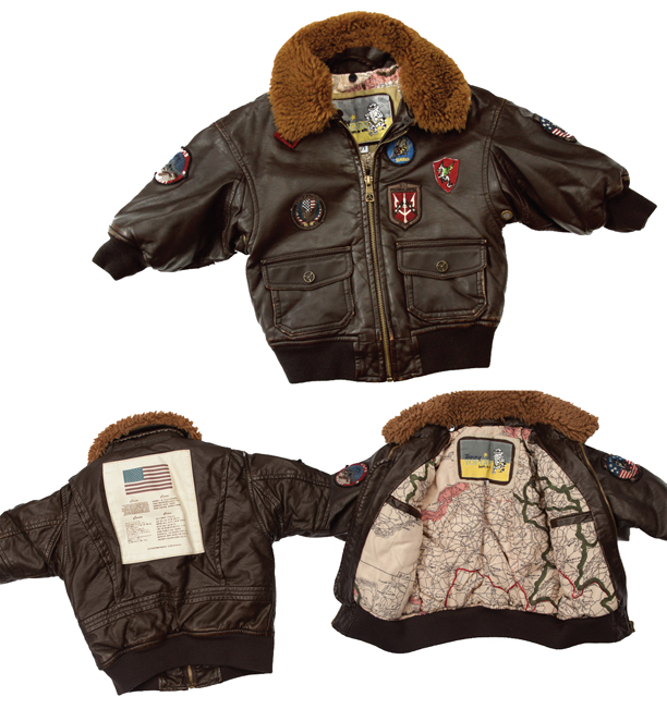 baby top gun jacket