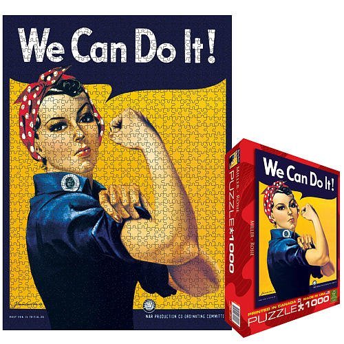 Rosie The Riveter Jigsaw Puzzle 1000 Piece