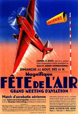 Airshow Featuring Haryse Hilsz Postcard