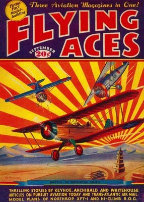 Flying Aces Postcard