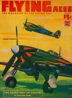 Flying Aces Magneto Cover The Way To Berlin Postcard