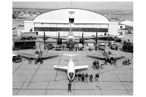 Postcard The Naca Test Force