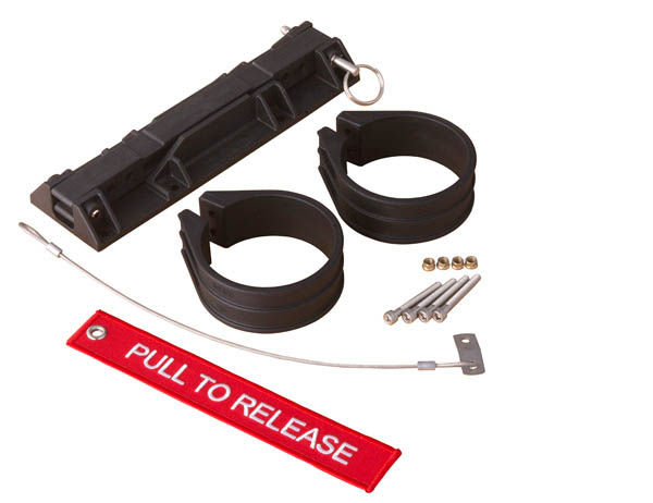 H3R Extreme Duty 3-inch Quick Release Fire Extinguisher Bracket