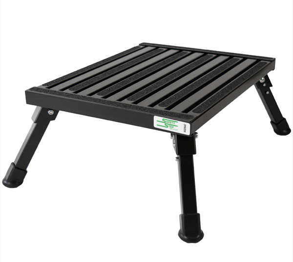 Folding Safety Steps - Black