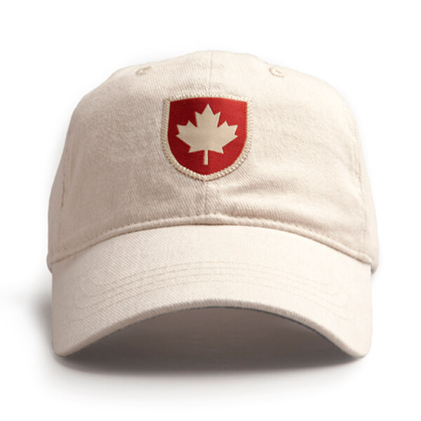 Red Canoe Canada Shield Cap - Tan