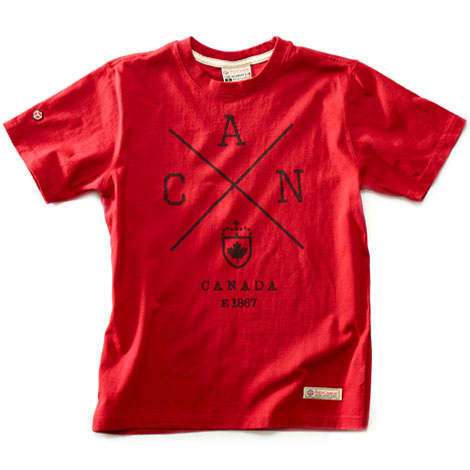 Can-X Short Sleeve T-Shirt - Heritage Red - Xl