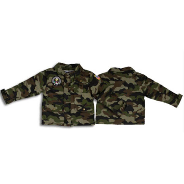 Up And Away Camouflage Jacket For Infants And Children 2 Patch