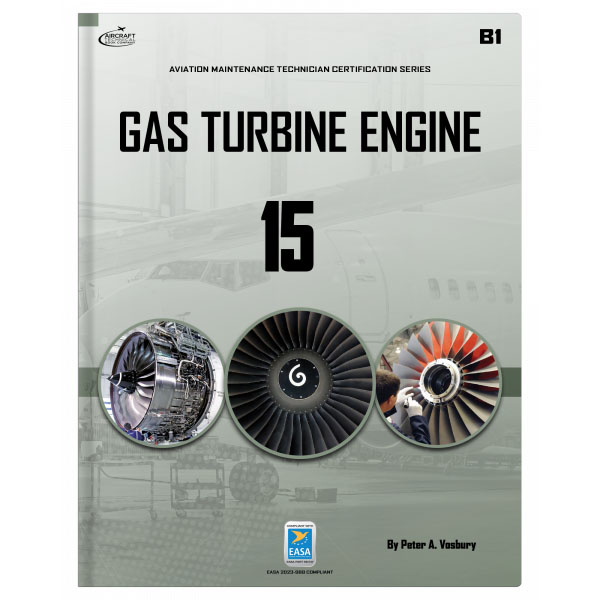 EASA Module 15 Gas Turbine Engines Paperback | Aircraft Spruce