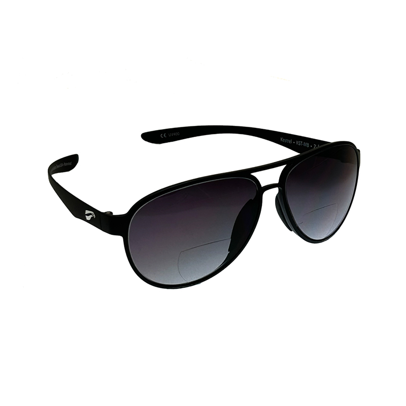 Comfortstyle Cooper Narrow Aviation Gold Front Bifocal 2.0 Gradient Gray