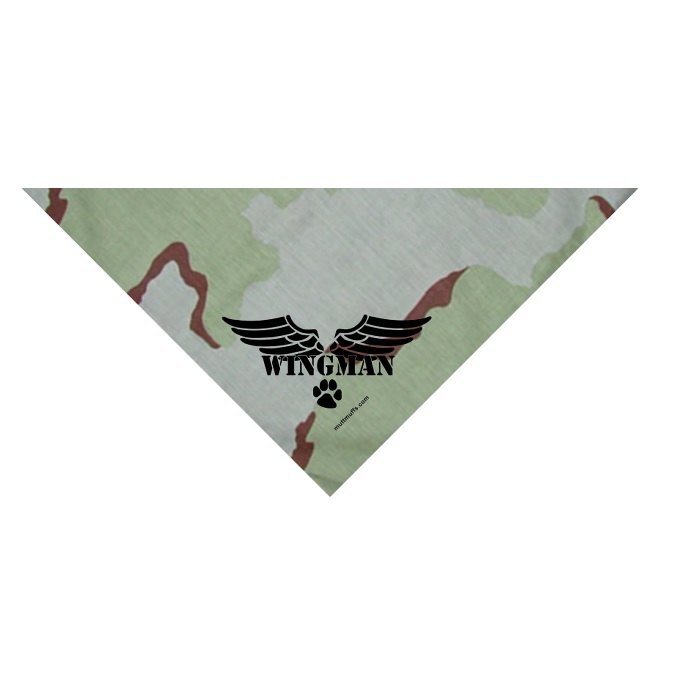 Pet Bandana - Wingman - Camo