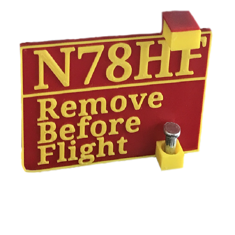 Custom Airplane Parts Yoke Lock
