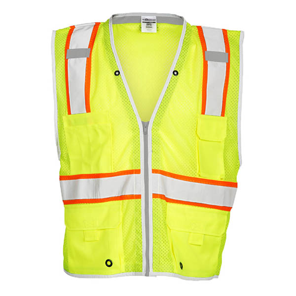 Kishigo Prem Brilliant Series Vest Med