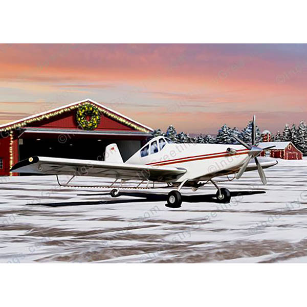 Holiday Card Agricultural Aviation (10Pk)