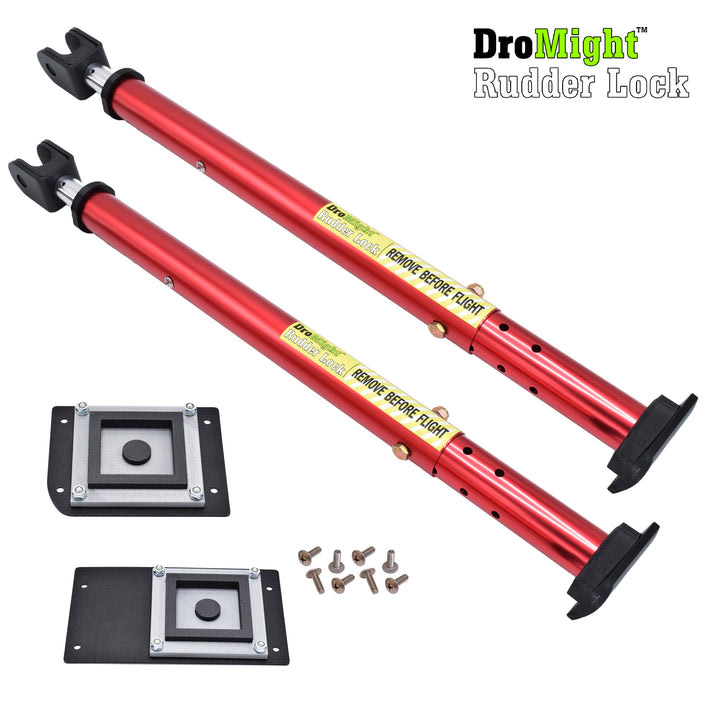 DroMight Rudder Lock for Vans RV-14 and RV-14A