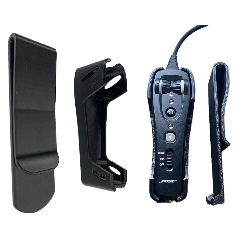 Affordable Aviation Headset Controller Holder for Bose A30 ANR Includes Clips