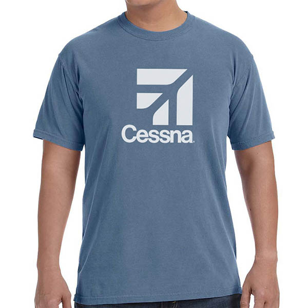 Malibu Shirts - Cessna Square T-Shirt - Medium