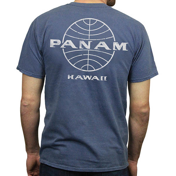 Malibu Shirts - Pan Am Globe T-Shirt - Large