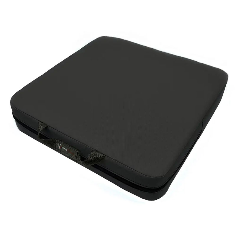 Aircraft Seat Cushion 2 Inch Bottom Only - Black OAPX220