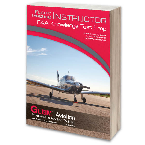Gleim Flight/Ground Instructor FAA Knowledge Test Aircraft Spruce