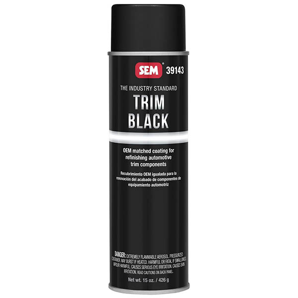 SEM Trim Black 15 Oz Aerosol