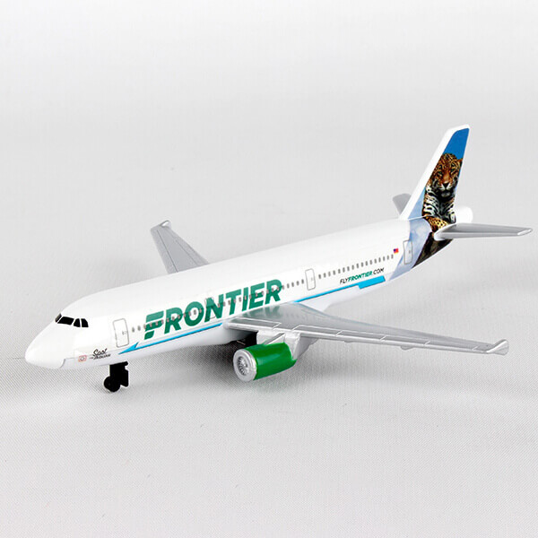 FRONTIER AIRLINES TOY MODEL Aircraft Spruce