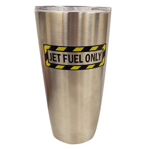 Jet Fuel Coffee Mug, Pilot Gift Insulated Stainless Steel Tumbler - Pilot  Travel Mug