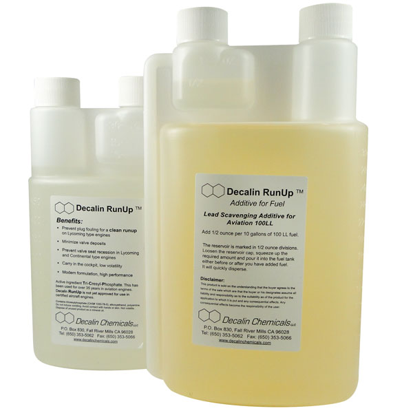 DECALIN RUNUP FUEL ADDITIVE Aircraft Spruce