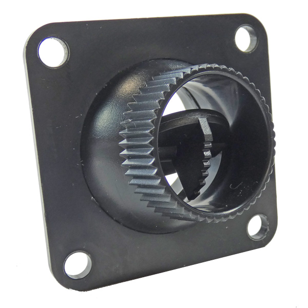 Plastic Eyeball Air Vent Black Aircraft Spruce