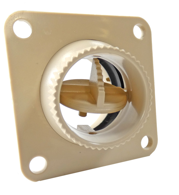 Ball & Socket Air Vent Beige