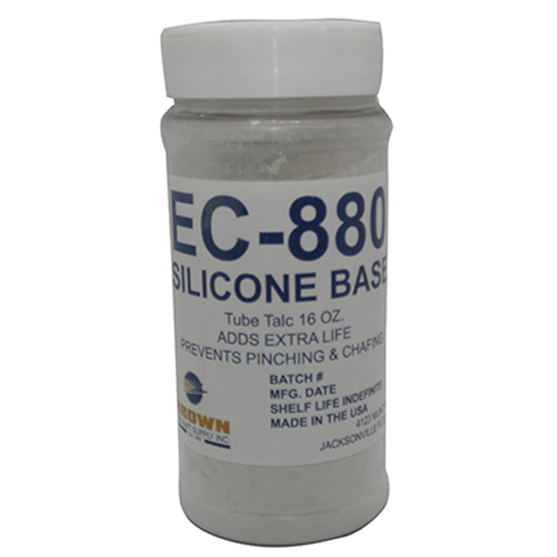 Ec-880 16 Oz Silicone Base Tube Talc