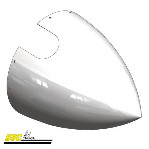 Duc Carbon Spinner Cones - 2 Blade - White