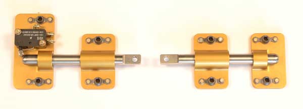 Slider Pins And Bracket For Baggage Door Latch Assembly